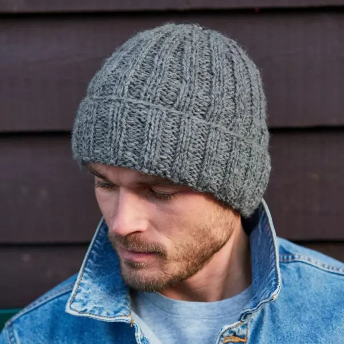 Shetland Roll Back Beanie
