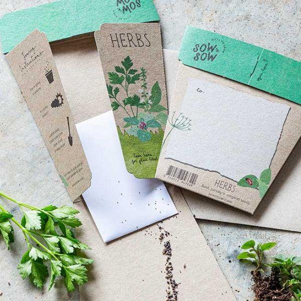 Garden Herbs Gift of Seeds - The Leprosy Mission Shop