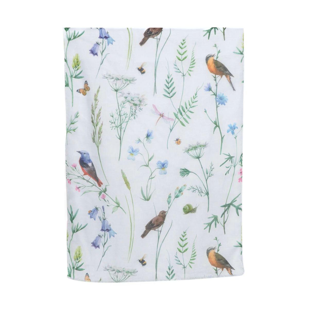 Birds, Butterflies, Dragonflies Scarf