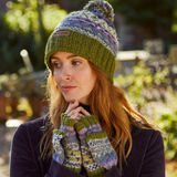 Classic Fairisle Roll Back Bobbie Beanie