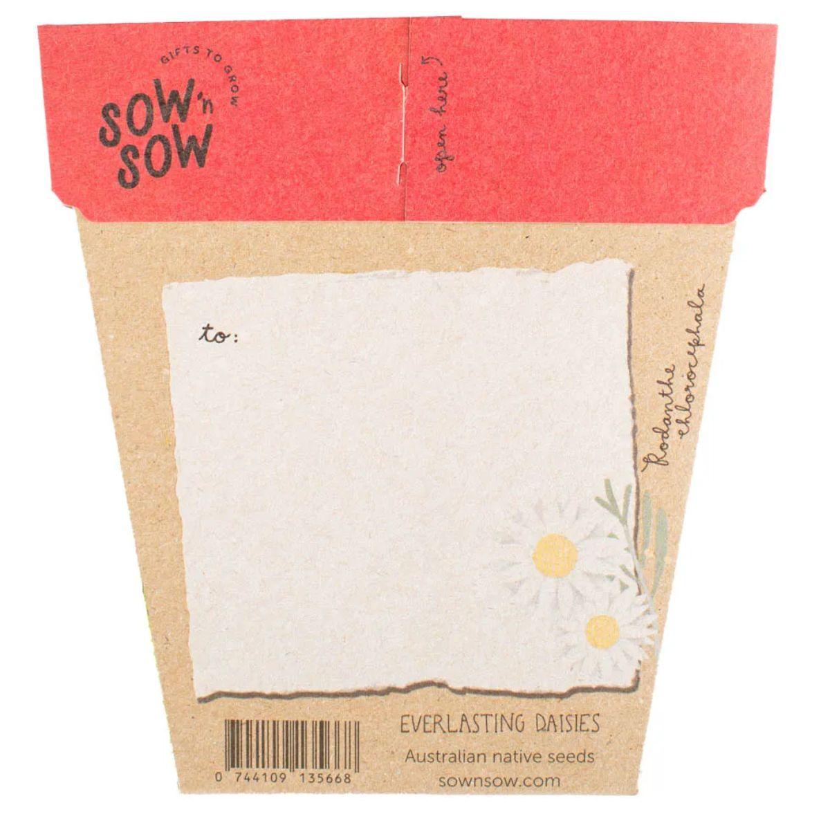 Australian Christmas Gift of Seeds - The Leprosy Mission Shop