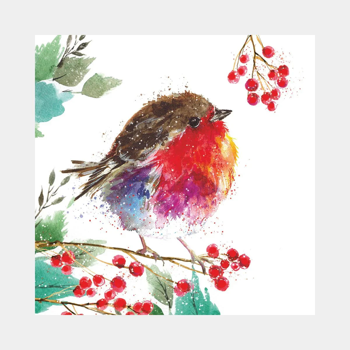 Joyful Robin Christmas Cards