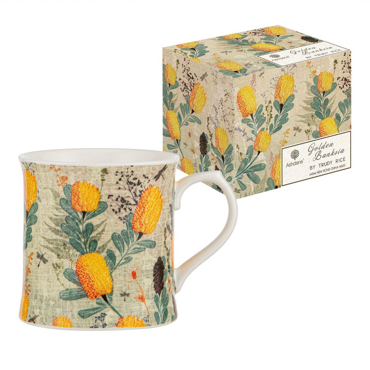 Golden Banksia Mug