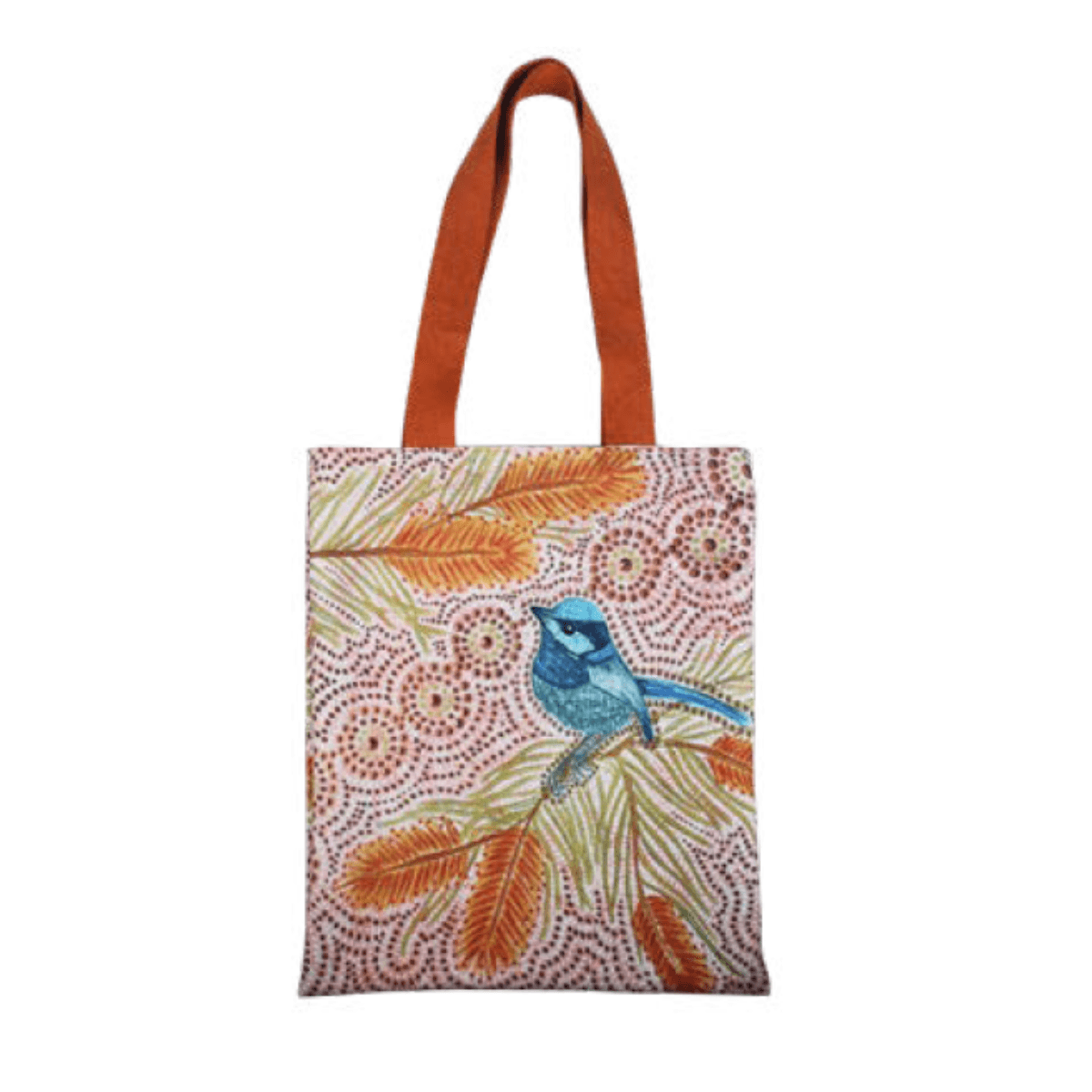 Luina Blue Wren Tote Bag - The Leprosy Mission Shop