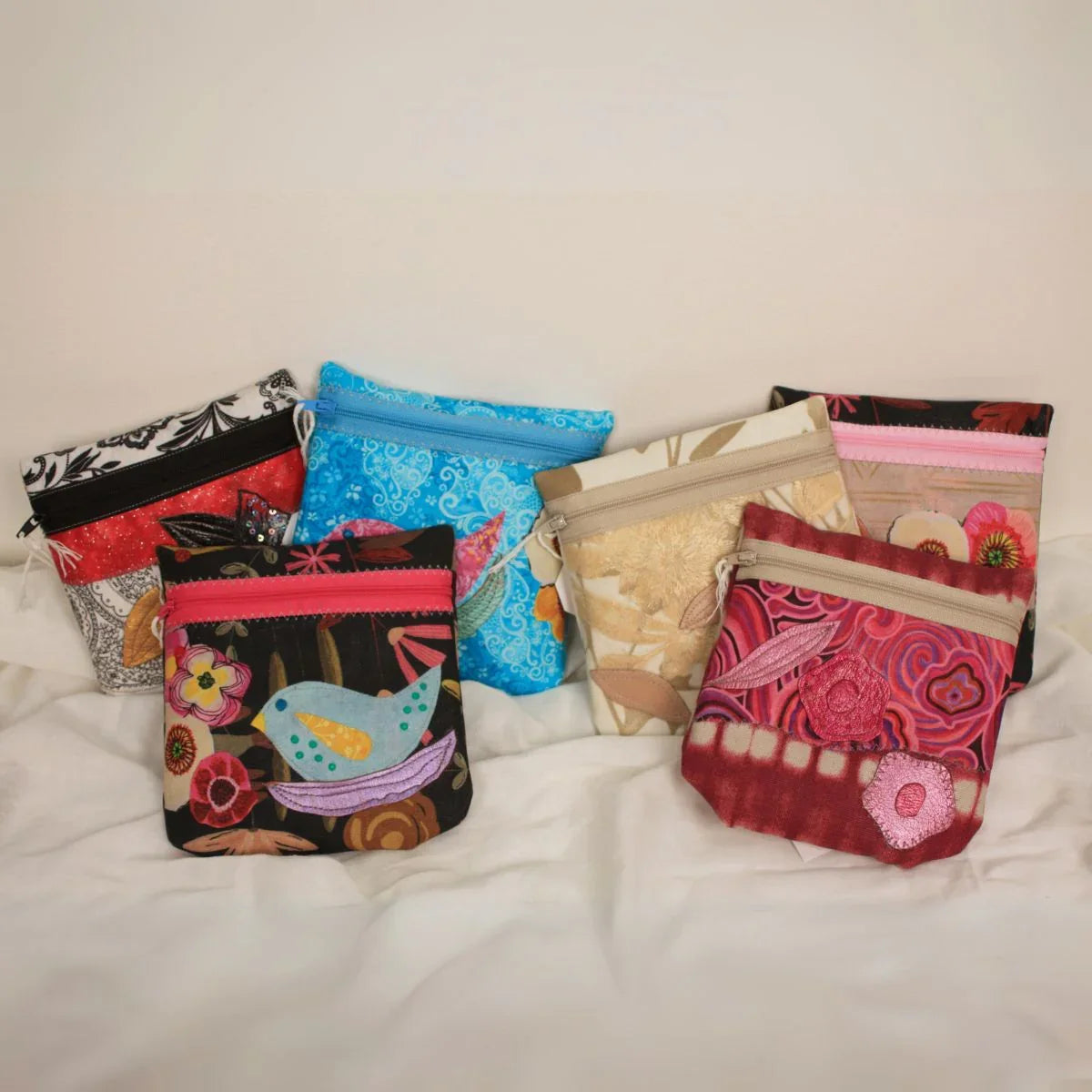 Handmade Unique Zip Bag