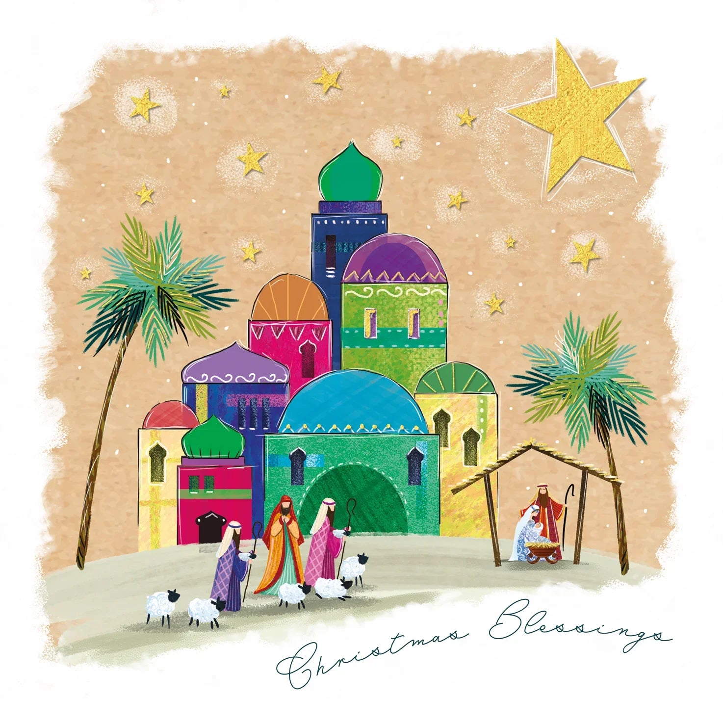 10 With Every Blessing Christmas Cards