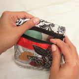 Handmade Unique Zip Bag