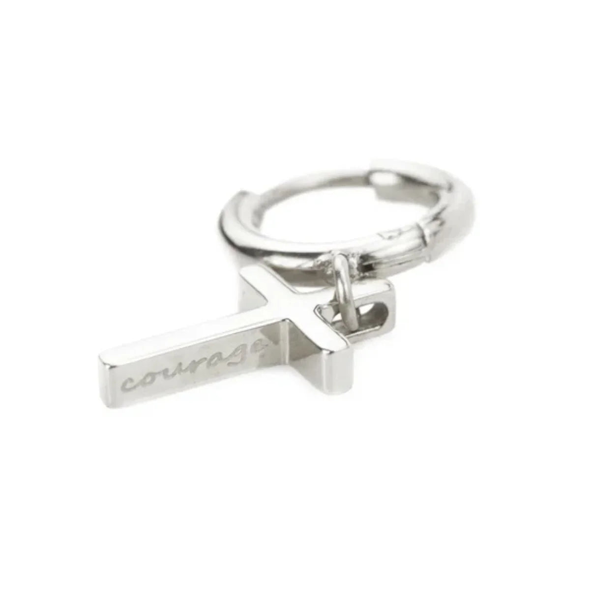Courageous Cross Earrings