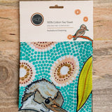 Kookaburra Tea Towel