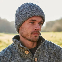 Shetland Roll Back Beanie