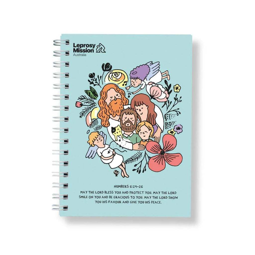 Blessed Spiral Notepad - The Leprosy Mission Shop