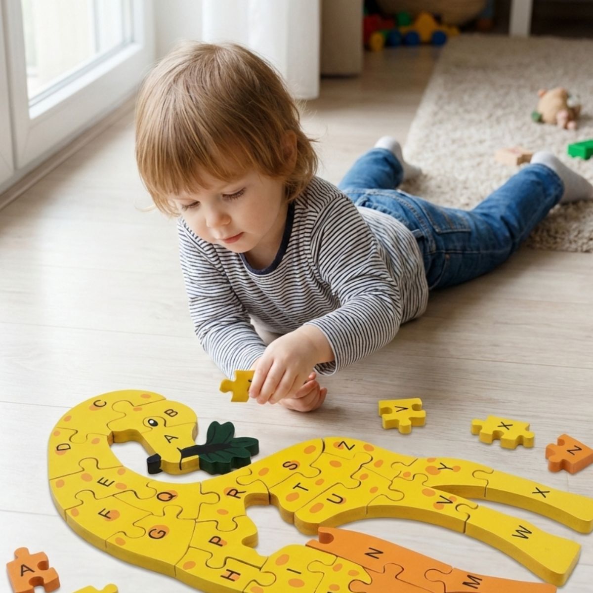 Giraffe Alphabet Puzzle
