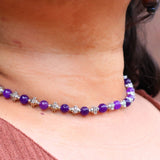 Violet Amethyst Necklace