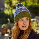 Classic Fairisle Roll Back Bobbie Beanie