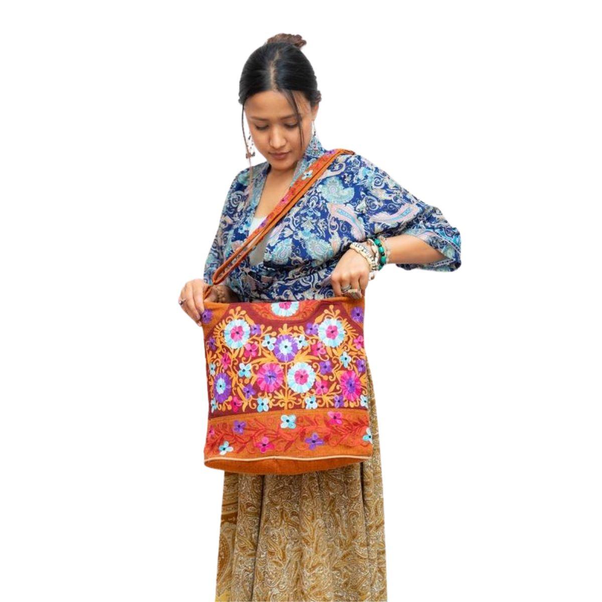 Cotton Hand Woven Tote - The Leprosy Mission Shop