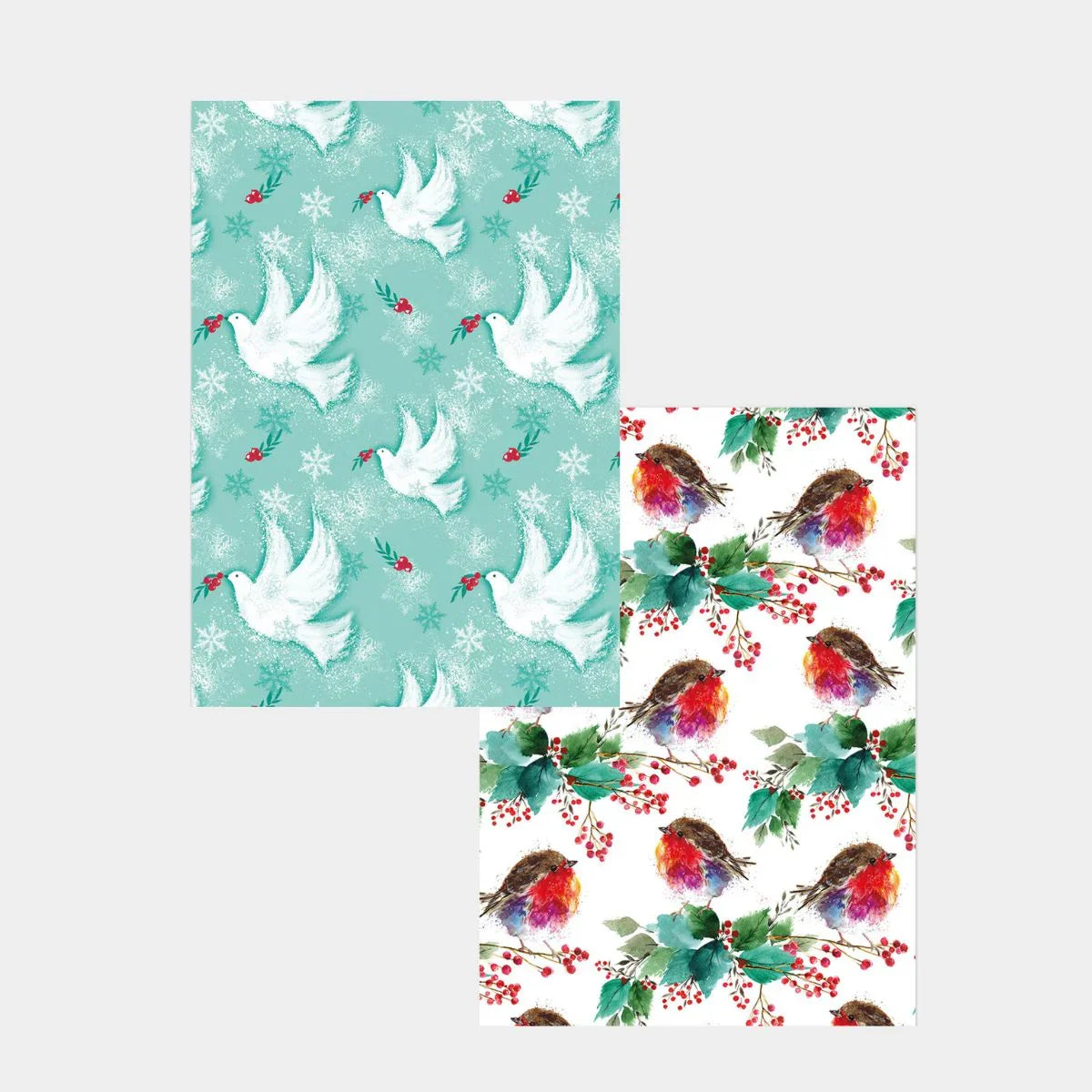 Robins and Doves Gift Wrap