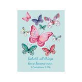Butterfly 2 Gift Wrap and 2 Tags