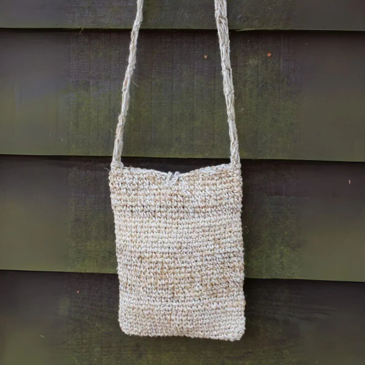 Hemp & Cotton Cross Body Bag