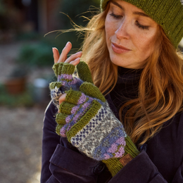 Classic Fairisle Glove/ Mitts