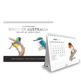 The Art of Jeremy Boot 2026 Desk Easel Calendar