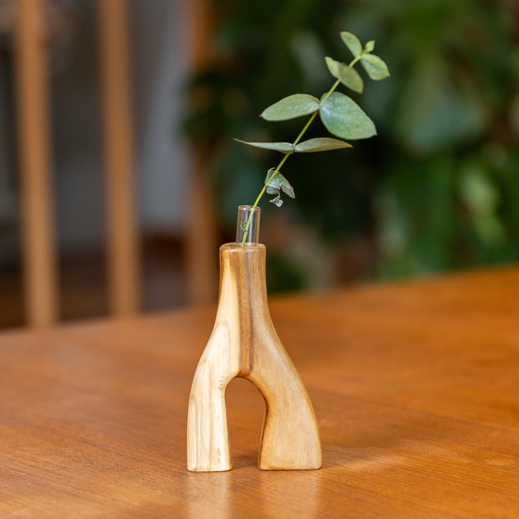 Tomo Wooden Vase