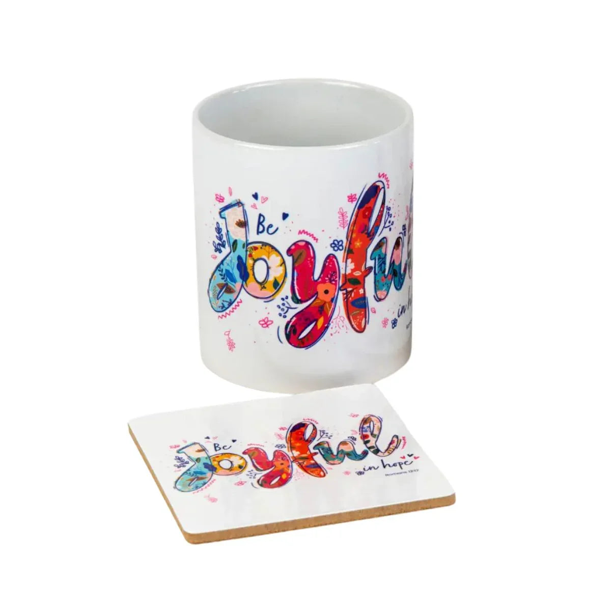 Joyful Mug & Coaster Set