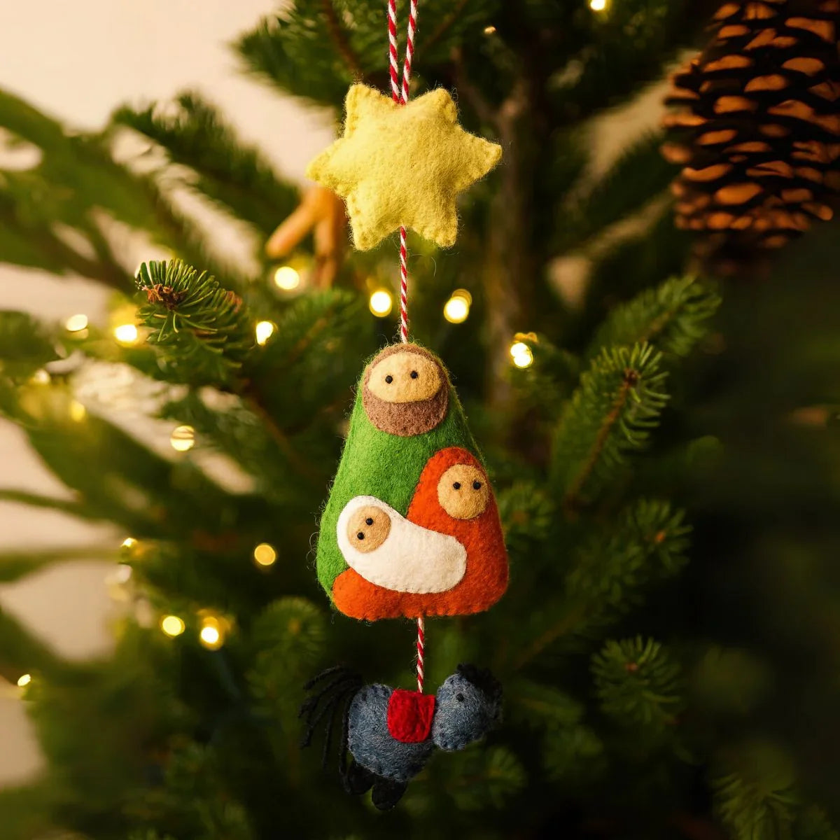 Felt Hanging 3-in-1 Ornament