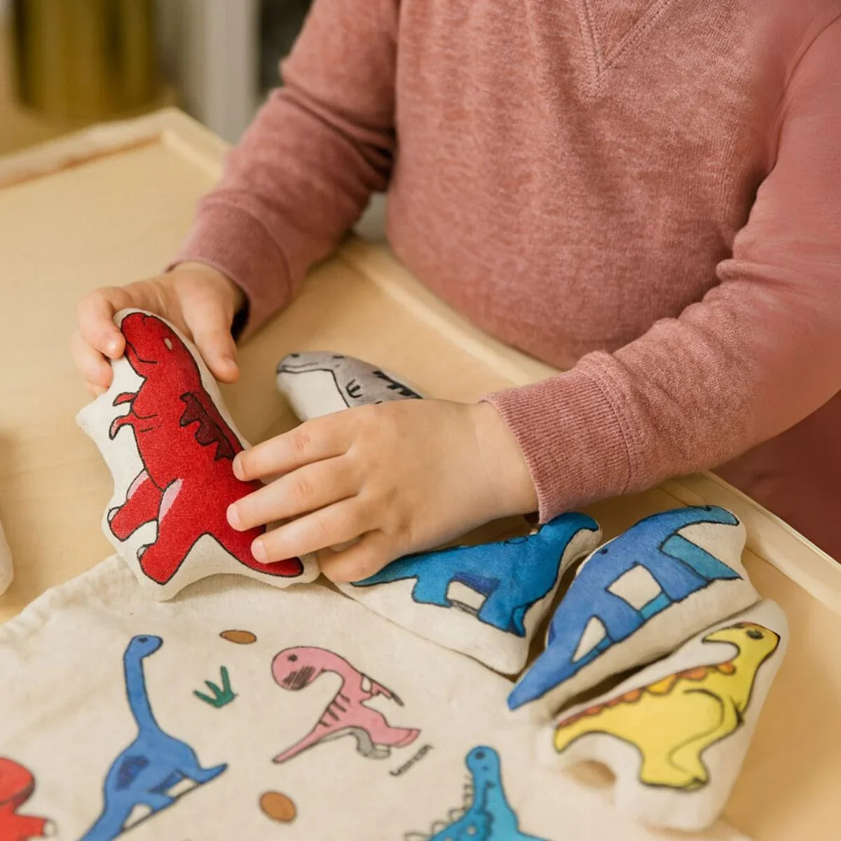Dinosaur Family Bag