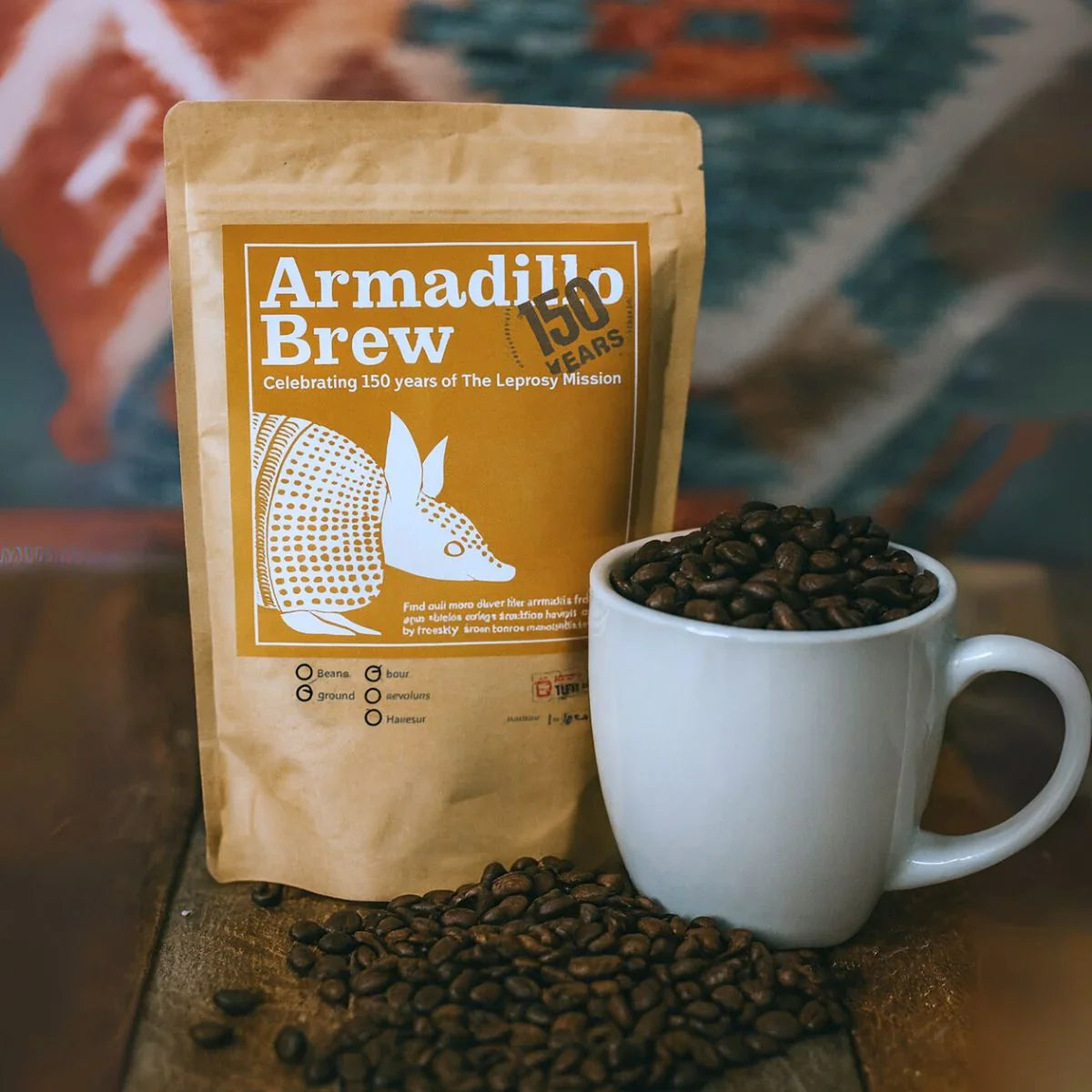 Armadillo Brew - Dark Roast Ground Coffee