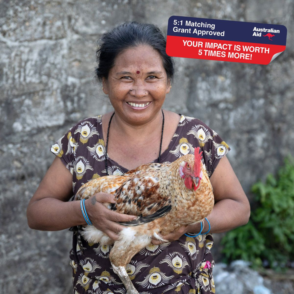 Pair of Chickens - Gift of Love (Donation)