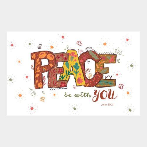Peace Tea Towel