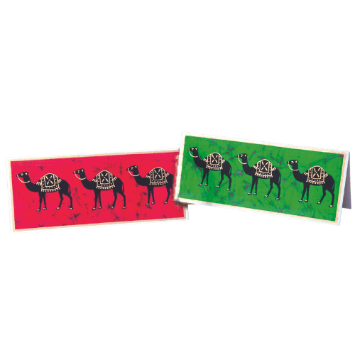 Three Camels Christmas Cards 2pk - The Leprosy Mission Shop