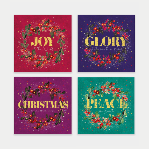 Christmas Wreaths Cards - The Leprosy Mission Shop