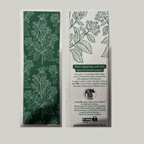 Plantable Flower Bookmark - The Leprosy Mission Shop