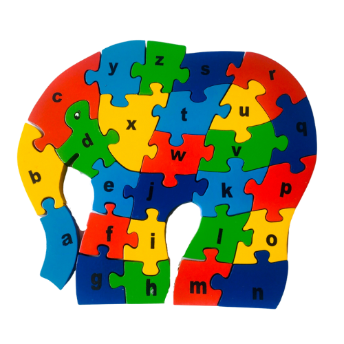 Elephant Alphabet Puzzle