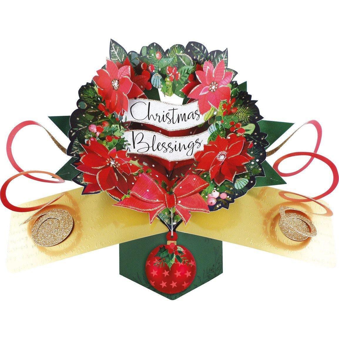 Christmas Blessings Pop-Up Card - The Leprosy Mission Shop