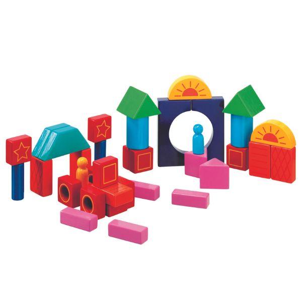 Coloured Building Blocks