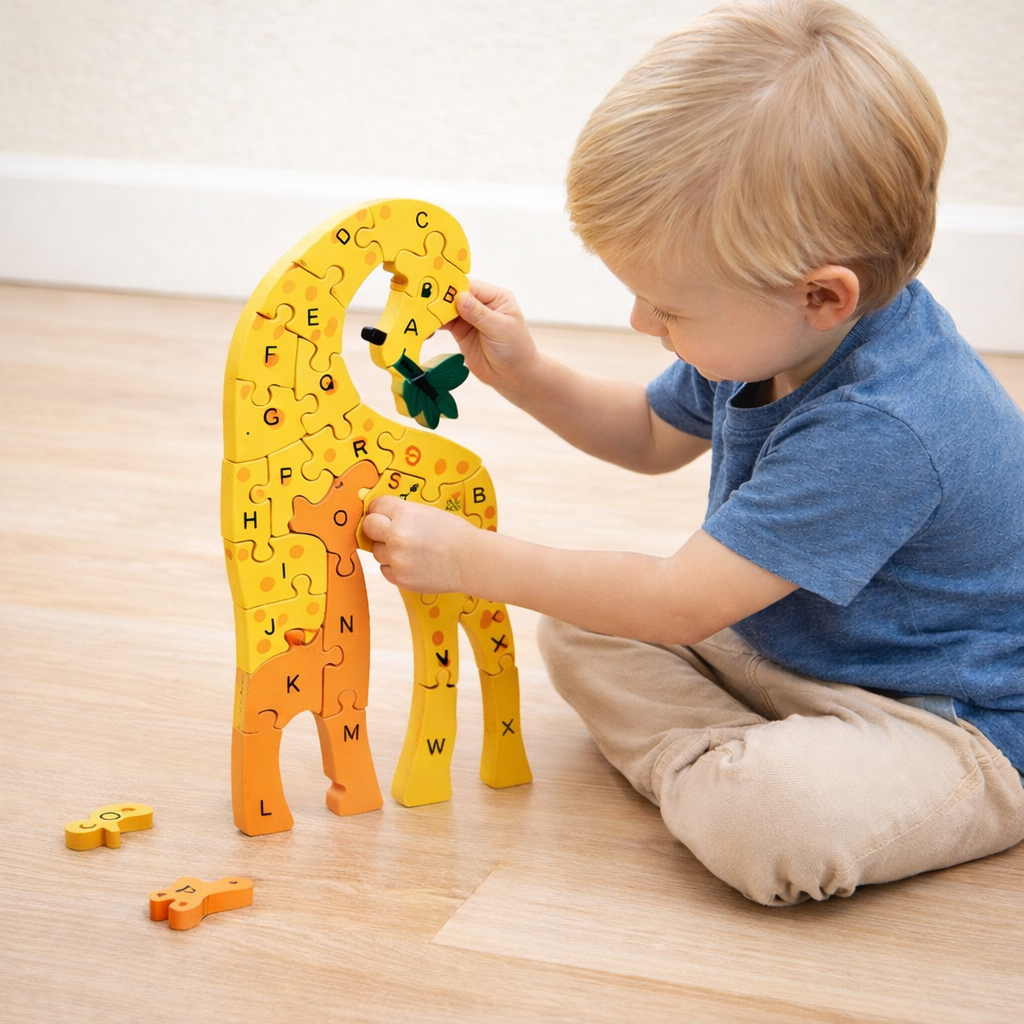 Giraffe Alphabet Puzzle