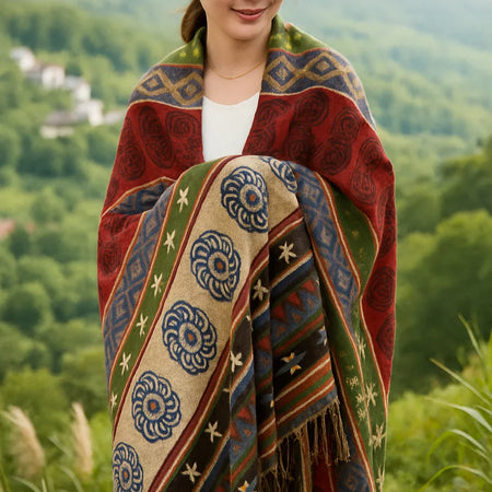 Zigzag Himalayan Blanket – The Leprosy Mission Shop