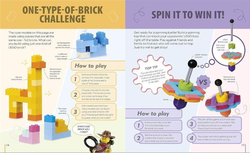 Lego Games Book (incl bricks)