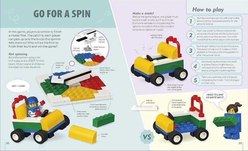Lego Games Book (incl bricks)