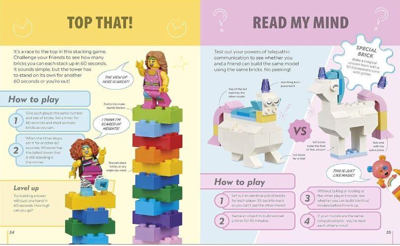Lego Games Book (incl bricks)