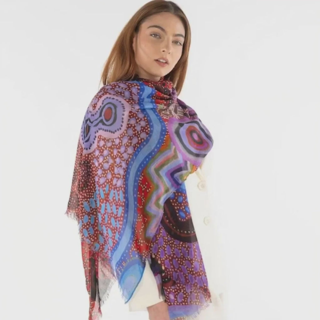 Scarf model video