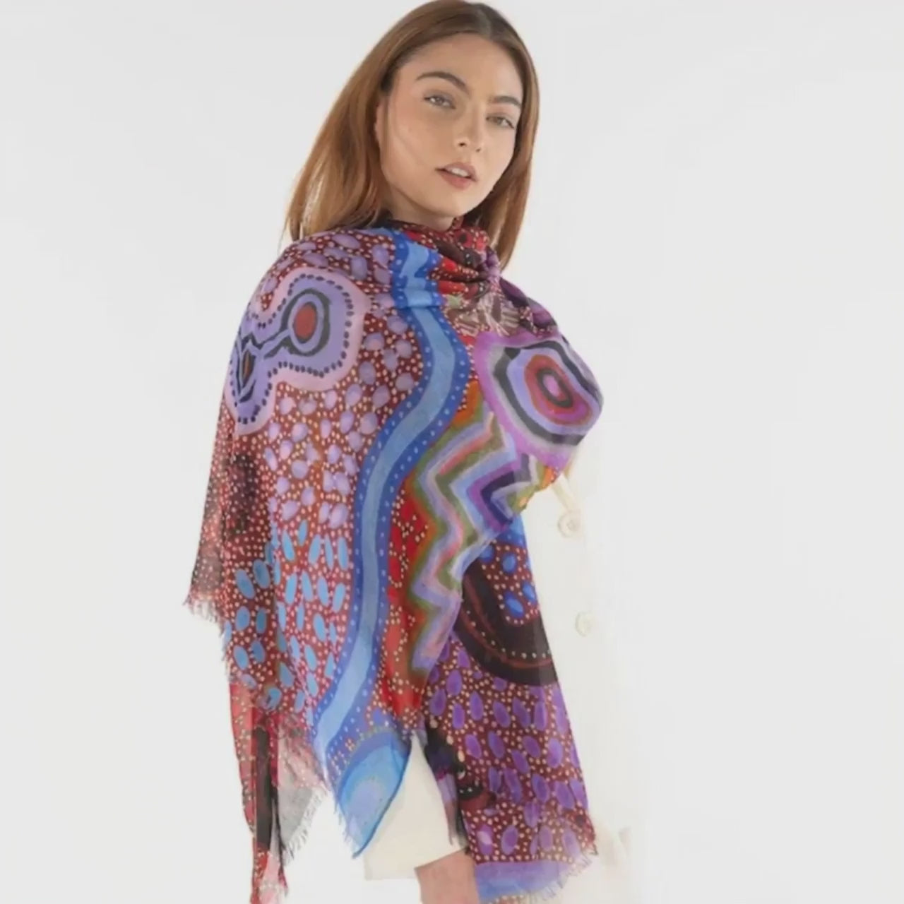 Scarf model video