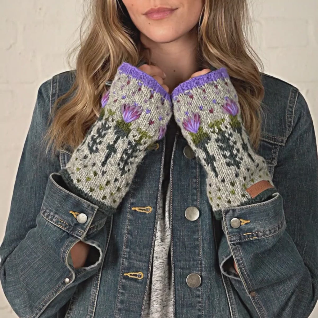 Thistle Handwarmer