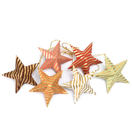 Paper Christmas Star Set of 6 - The Leprosy Mission Shop