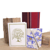 Floral Delft Inspired Notebook