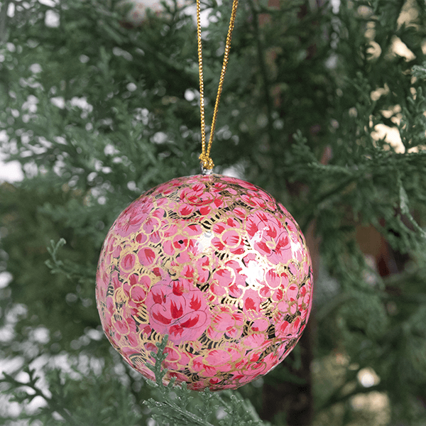 Set of 4 Assorted Baubles - The Leprosy Mission Shop