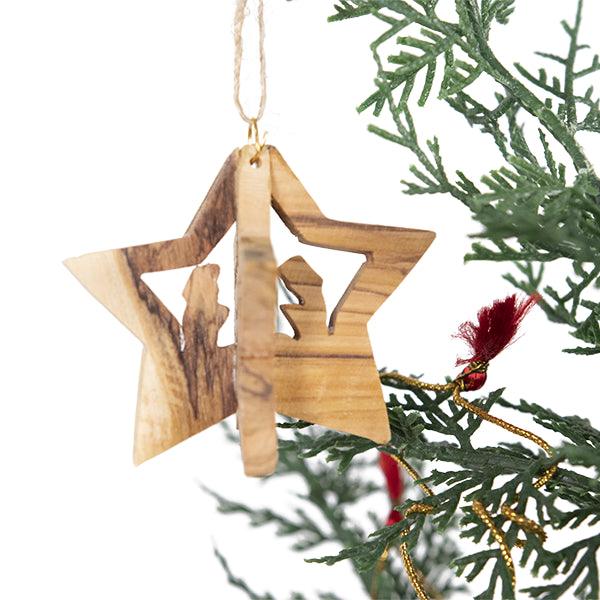 Wooden Star Ornament - The Leprosy Mission Shop