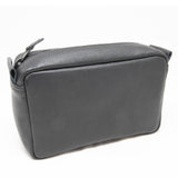 Black Leather Toiletry Bag - The Leprosy Mission Australia Shop